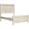 Queen Crossbuck Panel Bed