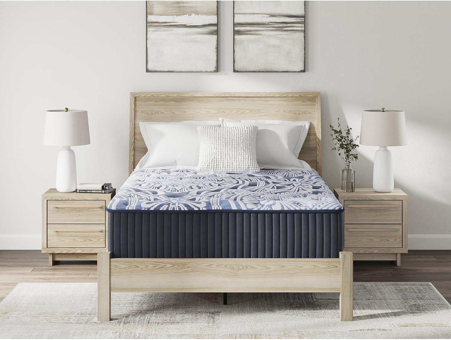 imageSignature Design by Ashley Firm Luxe 20 15 Inch Hybrid Gel Latex Mattress with Edge Support Pressure Relief and Temperature Regulating California King