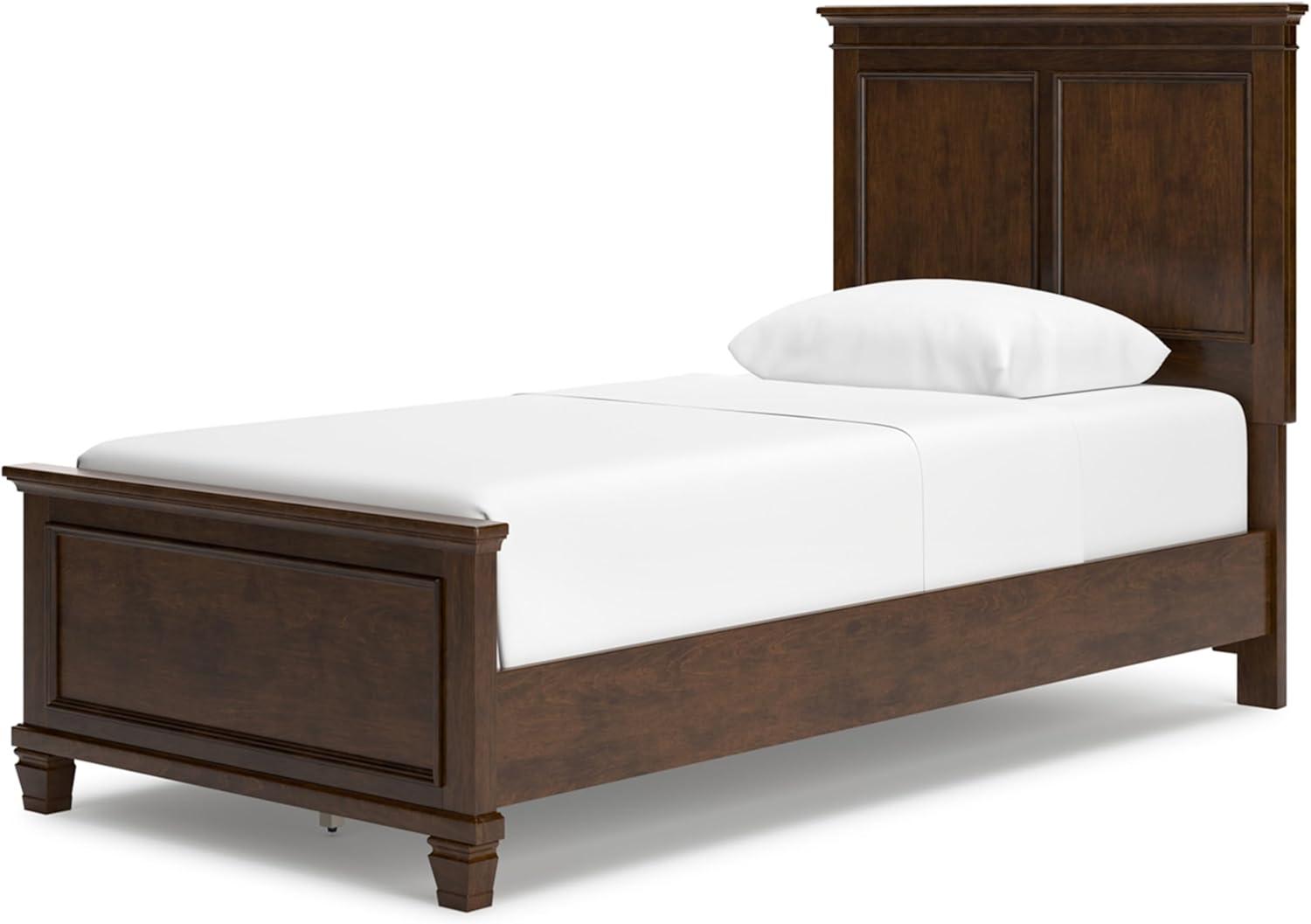 imageSignature Design by Ashley Lanolee Farmhouse Panel Storage Bed Foundation or Box Spring Not Needed Queen BlackBrown