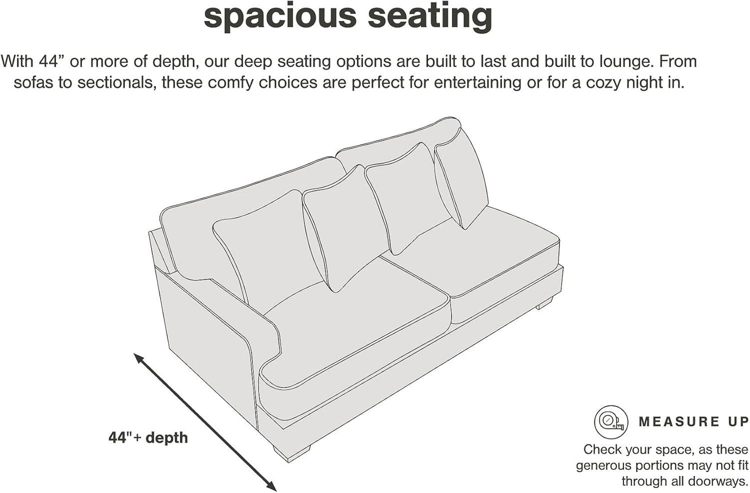 imageSignature Design by Ashley Regent Park Contemporary Anti Sag RightArm Facing 4Piece Sectional with Reversible Cushions and 9 Accent Pillows Light GrayLight Gray