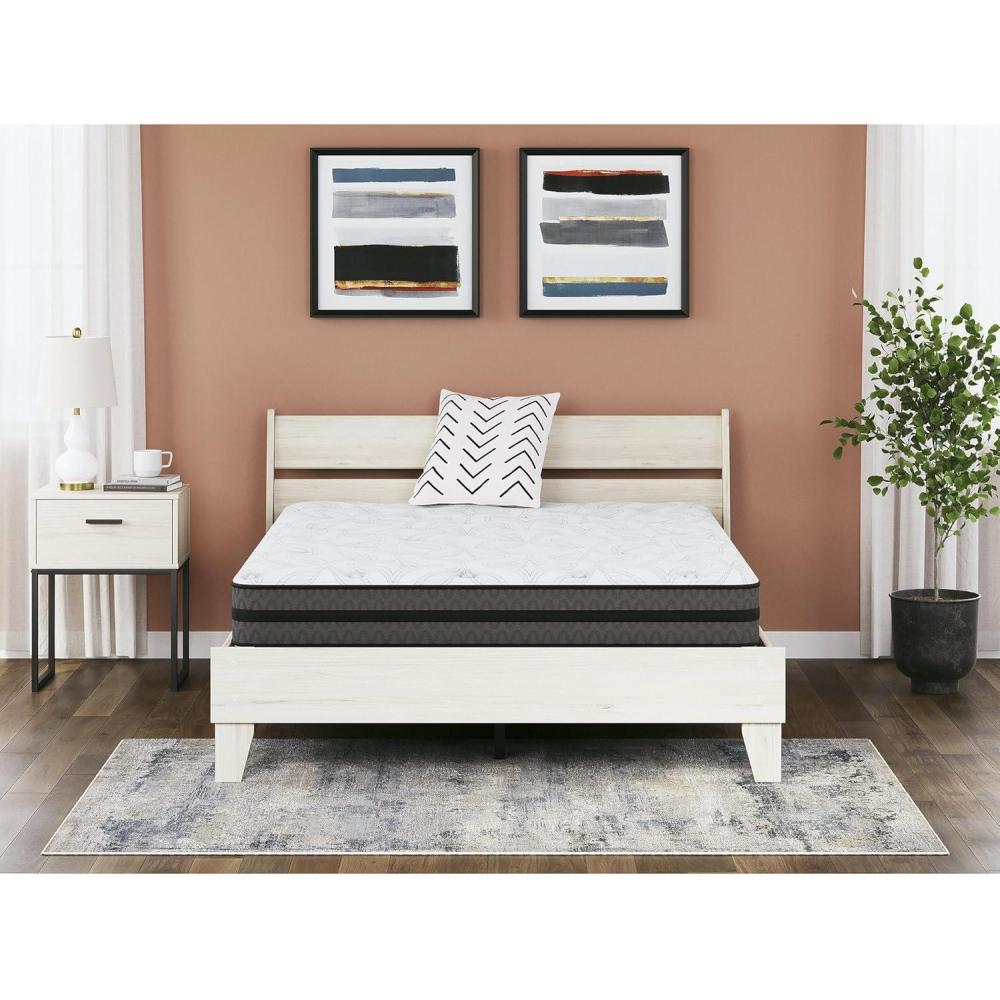 imageSignature Design by Ashley 12 Inch Pocketed Hybrid Medium Gel Memory Foam Mattress for Pressure Relief Lumbar Support and Temperature Regulating FullTwin Mattress