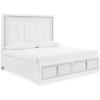 King Upholstered Storage Bed