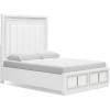 Queen Upholstered Storage Bed