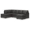 Right Hand 2-Piece Sectional with Chaise