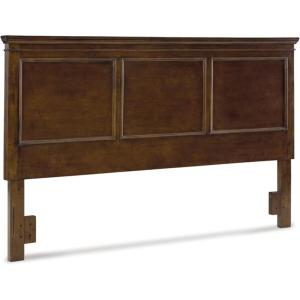 Signature Design by Ashley Lanolee Farmhouse Panel Storage Bed, Foundation or Box Spring Not Needed, Queen, Black(Dark Brown)