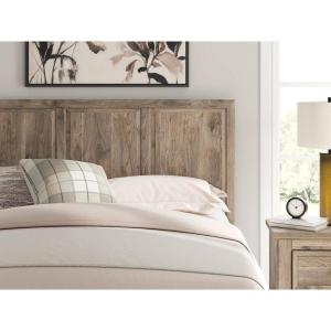 Signature Design by Ashley Stanziford Transitional Panel Headboard, Queen, Light Brown