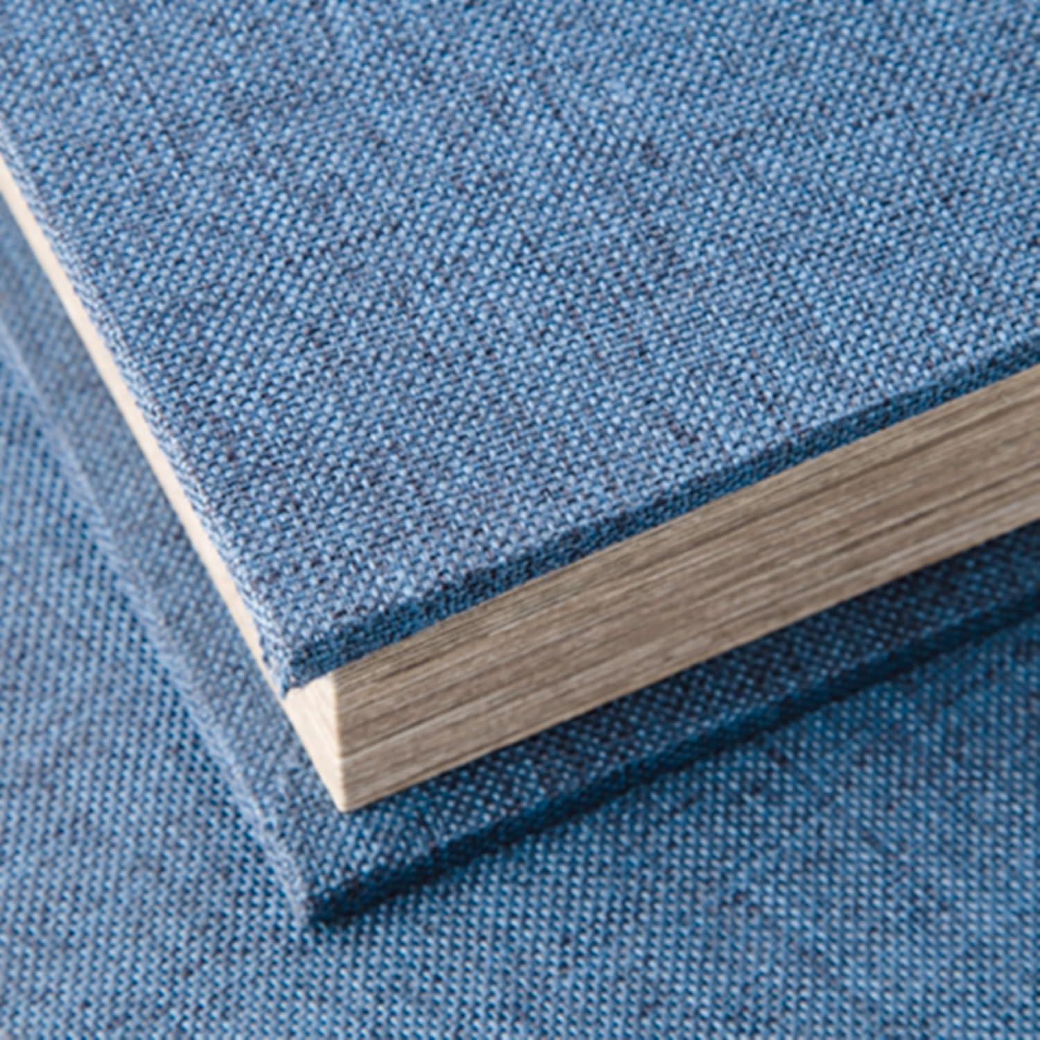 imageSignature Design by Ashley Jolina Vintage Box Set with Hinged Top and Velvet Lining Set of 3 Blue amp Beige