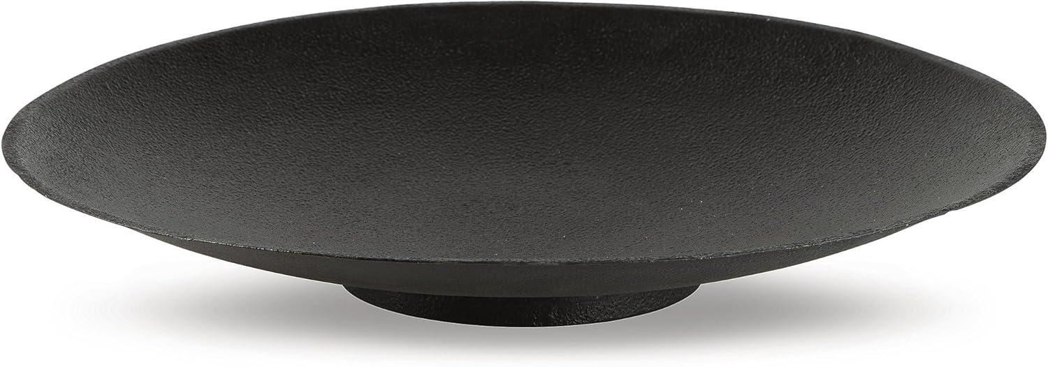 imageSignature Design by Ashley Moises Antique Metal Centerpiece Accent Bowl Dark BrownBrown