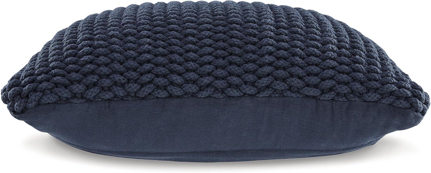 imageSignature Design by Ashley Renemore Casual 20 x 20 Handwoven Pillow Blue