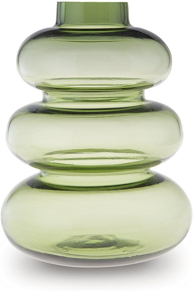 imageSignature Design by Ashley Renethorne Minimalist Watertight Glass 12 Vase Light GreenLight Green