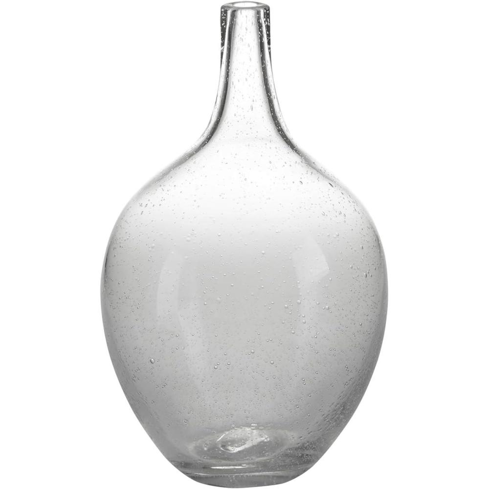 imageSignature Design by Ashley Kurthorne Casual IndoorOutdoor 11 Seeded Glass Tabletop Vase Glass10