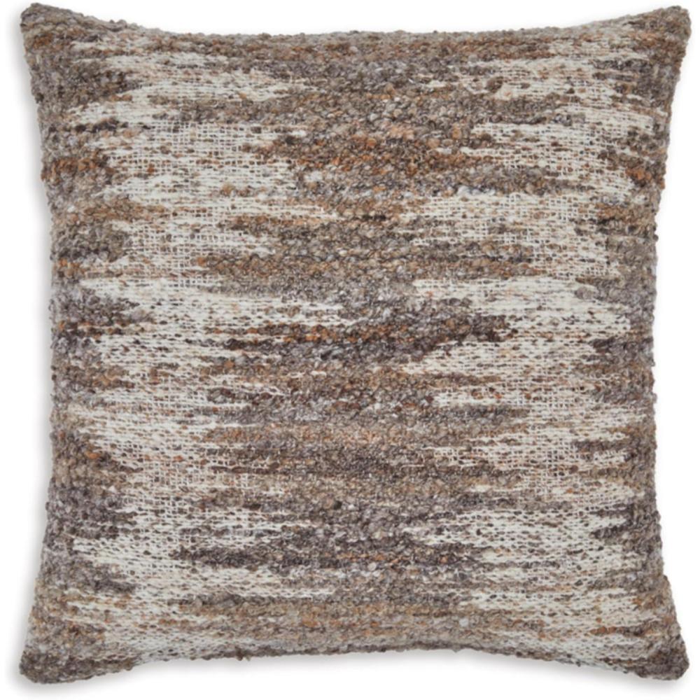 imageSignature Design by Ashley Nealton Bohemian Indoor Abstract 22 x 22 Inches Pillow with Zipper Closure Dark Brown amp White