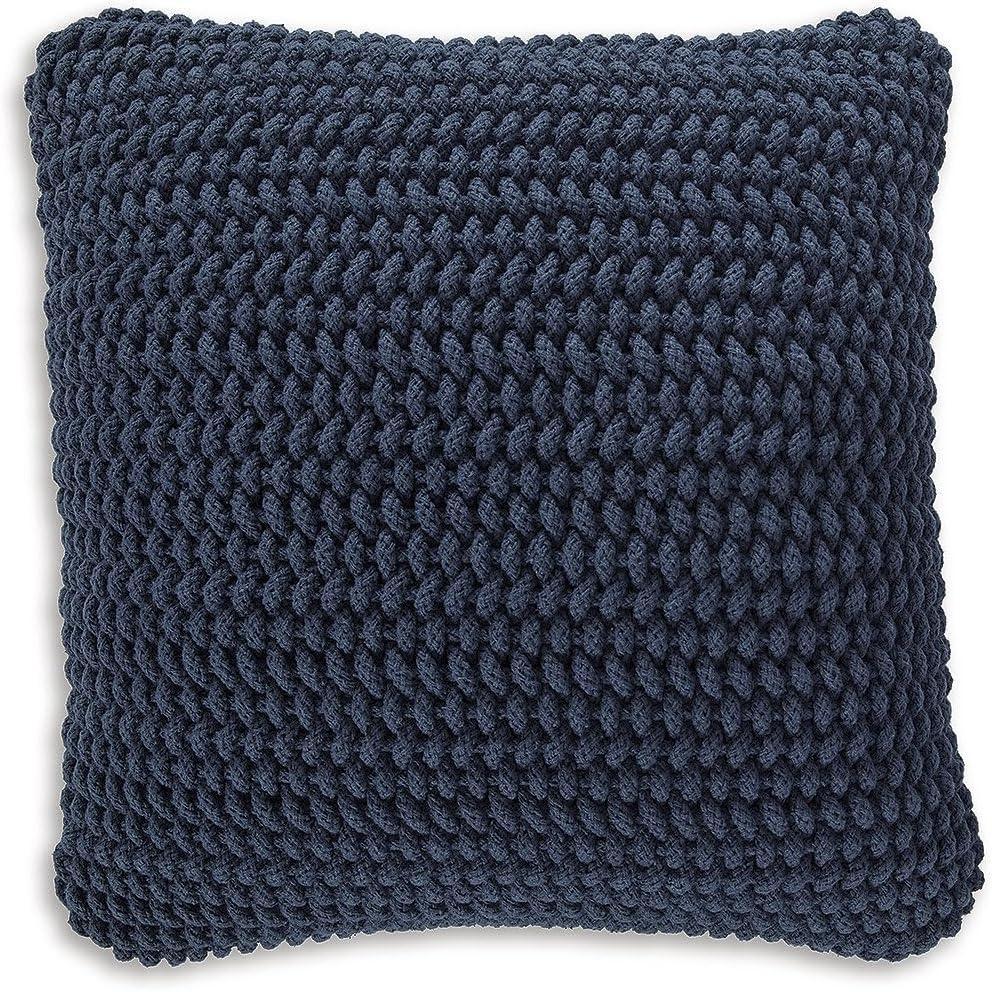 imageSignature Design by Ashley Renemore Casual 20 x 20 Handwoven Pillow Blue
