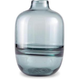 Signature Design by Ashley Lemmitt Modern Glass Vase, Blue & Green(Blue & Green)