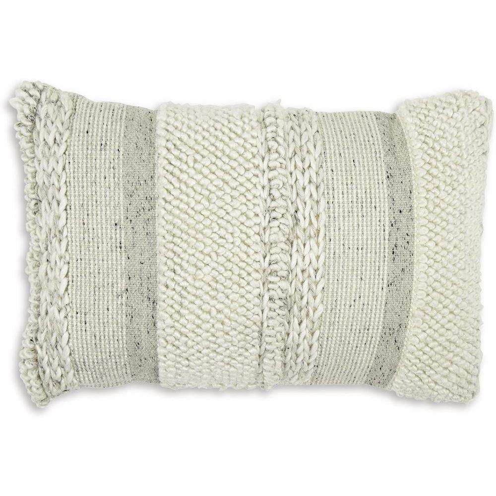 imageSignature Design by Ashley Standon Boho Pillow 22 W X 14 H Gray amp White