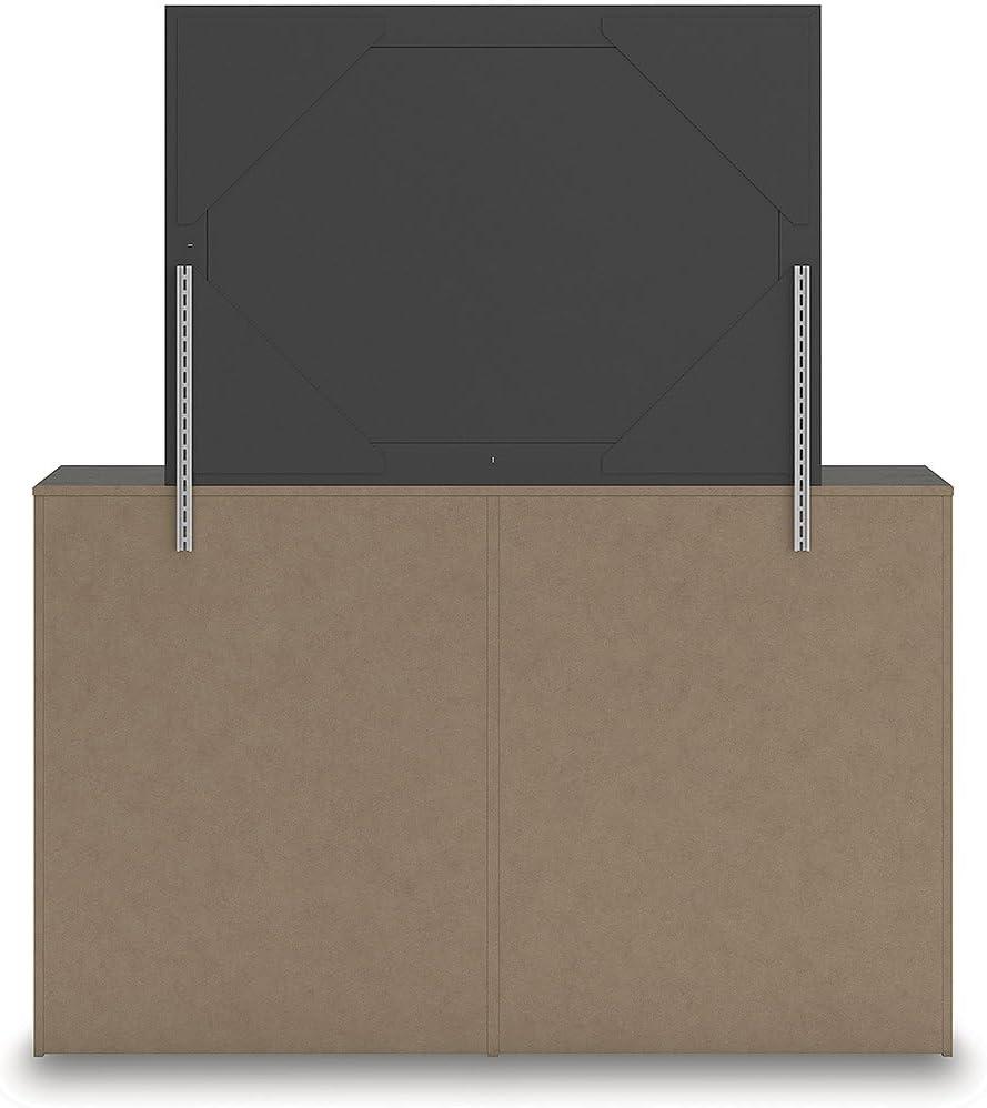 imageSignature Design by Ashley Sharlance Transitional 9Drawer Dresser and Mirror with Safety Stop and FeltLined Top Drawer Light BrownCharcoal