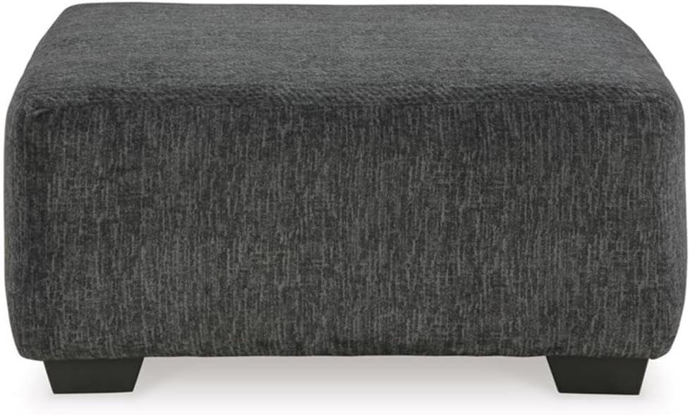 imageSignature Design by Ashley Biddeford Gray Oversized Accent Ottoman