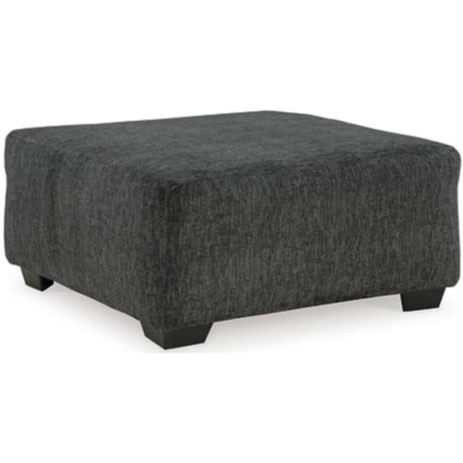 imageSignature Design by Ashley Biddeford Gray Oversized Accent Ottoman