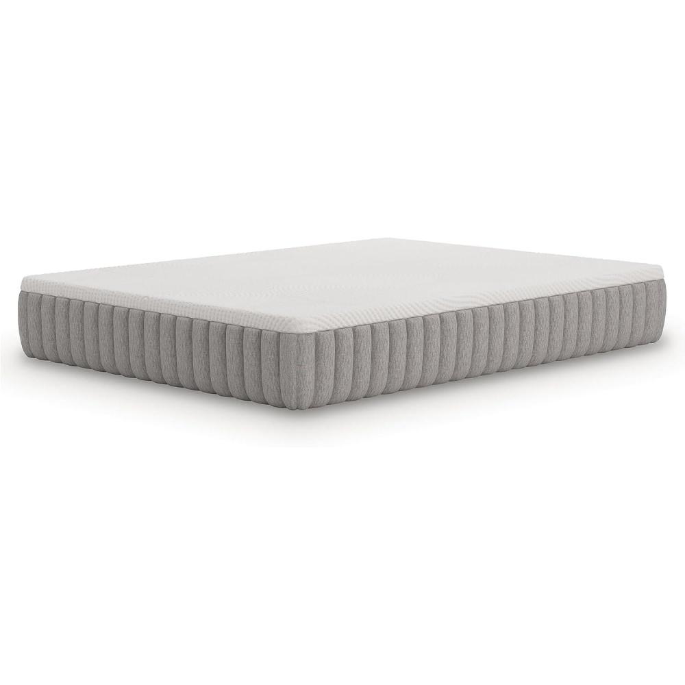 imageSignature Design by Ashley Terra Sleep Medium 12 Inch Latex Hybrid Breathable Mattress for Pressure Relief Temperature Regulating and Low Motion Transfer King