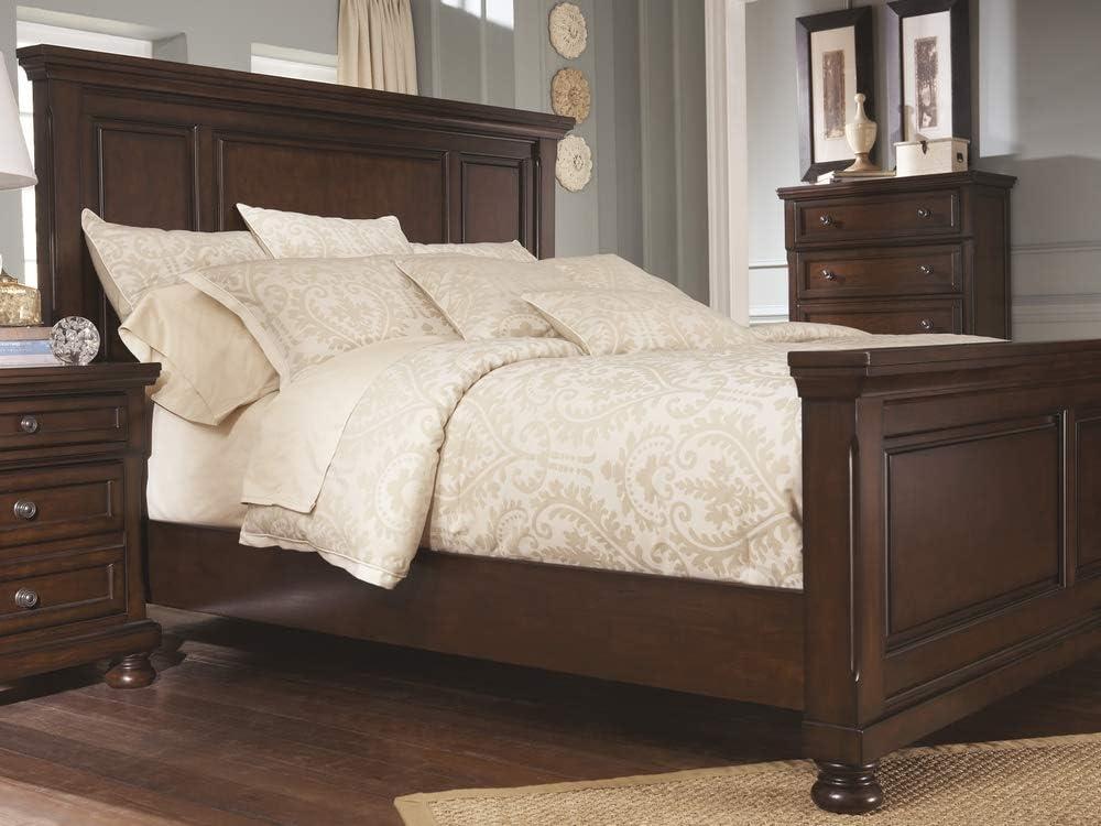 imageSignature Design by Ashley Porter Rustic Brown Queen Bed Headboard