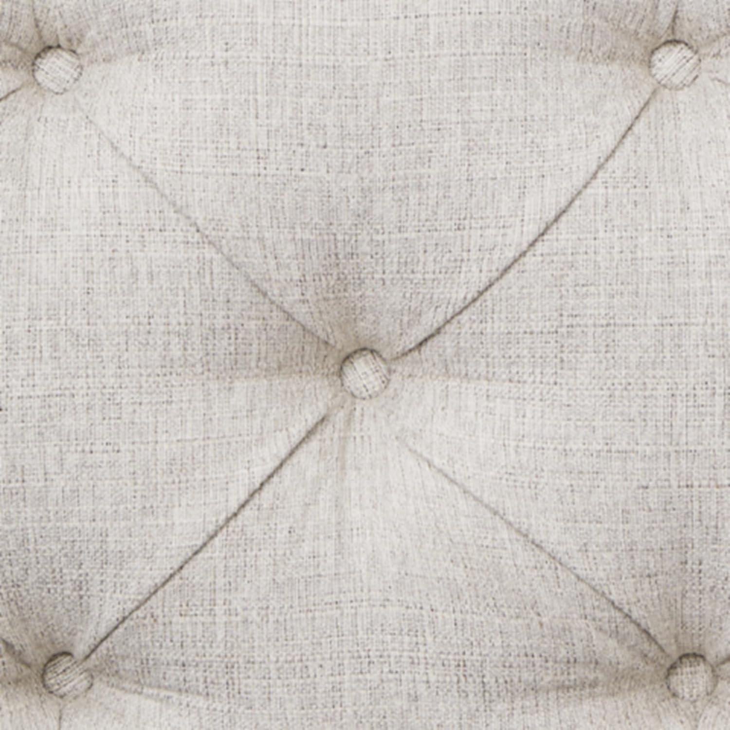 imageSignature Design by Ashley Arlendyne French Country Tufted Queen Upholstered Bed Foundation or Box Spring Needed WhiteCalifornia King Upholstered Bed