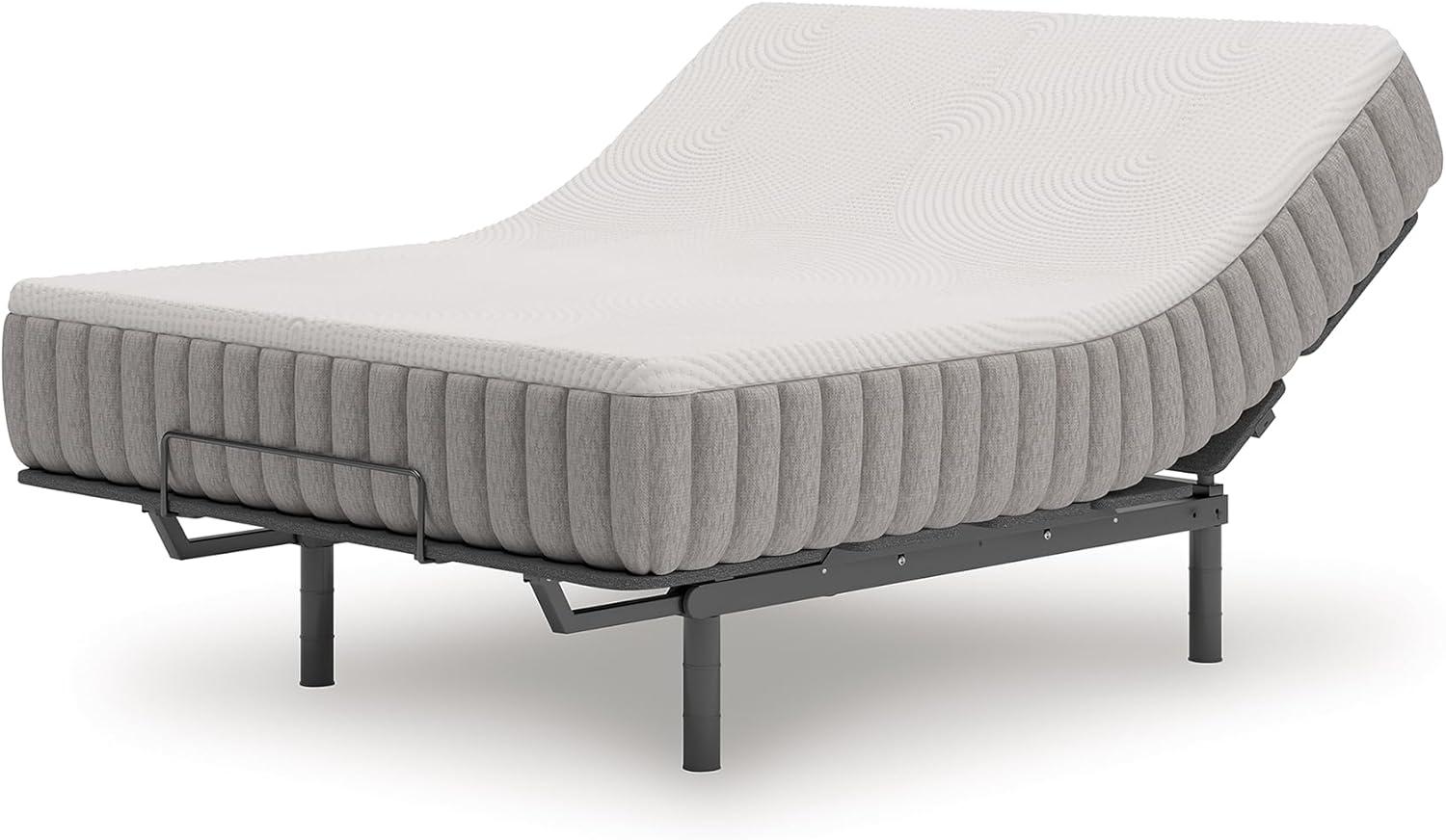 imageSignature Design by Ashley Terra Sleep Firm 12 Inch Antimicrobial Natural Talalay Latex Foam Hybrid Mattress with Temperature Regulating for Pressure Relief King Fiberglass Free Mattress in A BoxQueen