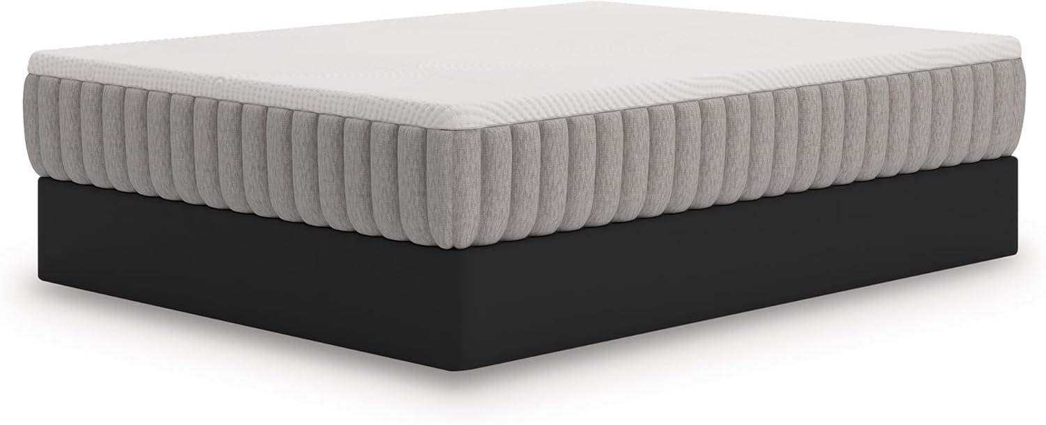 imageSignature Design by Ashley Terra Sleep Firm 12 Inch Antimicrobial Natural Talalay Latex Foam Hybrid Mattress with Temperature Regulating for Pressure Relief King Fiberglass Free Mattress in A BoxKing