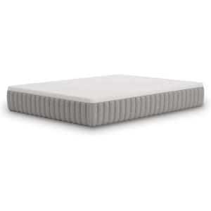 Signature Design by Ashley Terra Sleep Firm 12 Inch Antimicrobial Natural Talalay Latex Foam Hybrid Mattress with Temperature Regulating for Pressure Relief, King, Fiberglass Free, Mattress in A Box(Queen)
