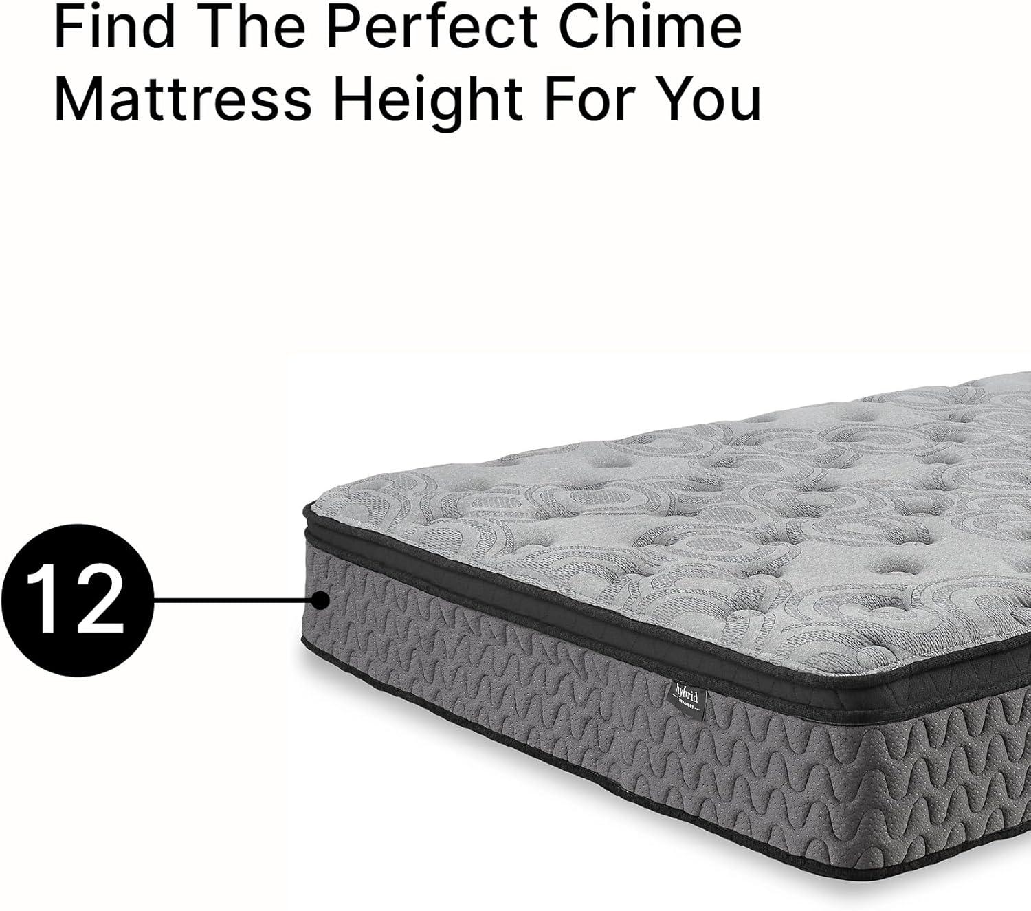 imageSignature Design By Ashley Destin Cove Plush Queen Hybrid Mattress Stretch Knit Cooling Cover Memory Foam Wrapped Coil Unit 60 W x 795 D x 15 H Blue12