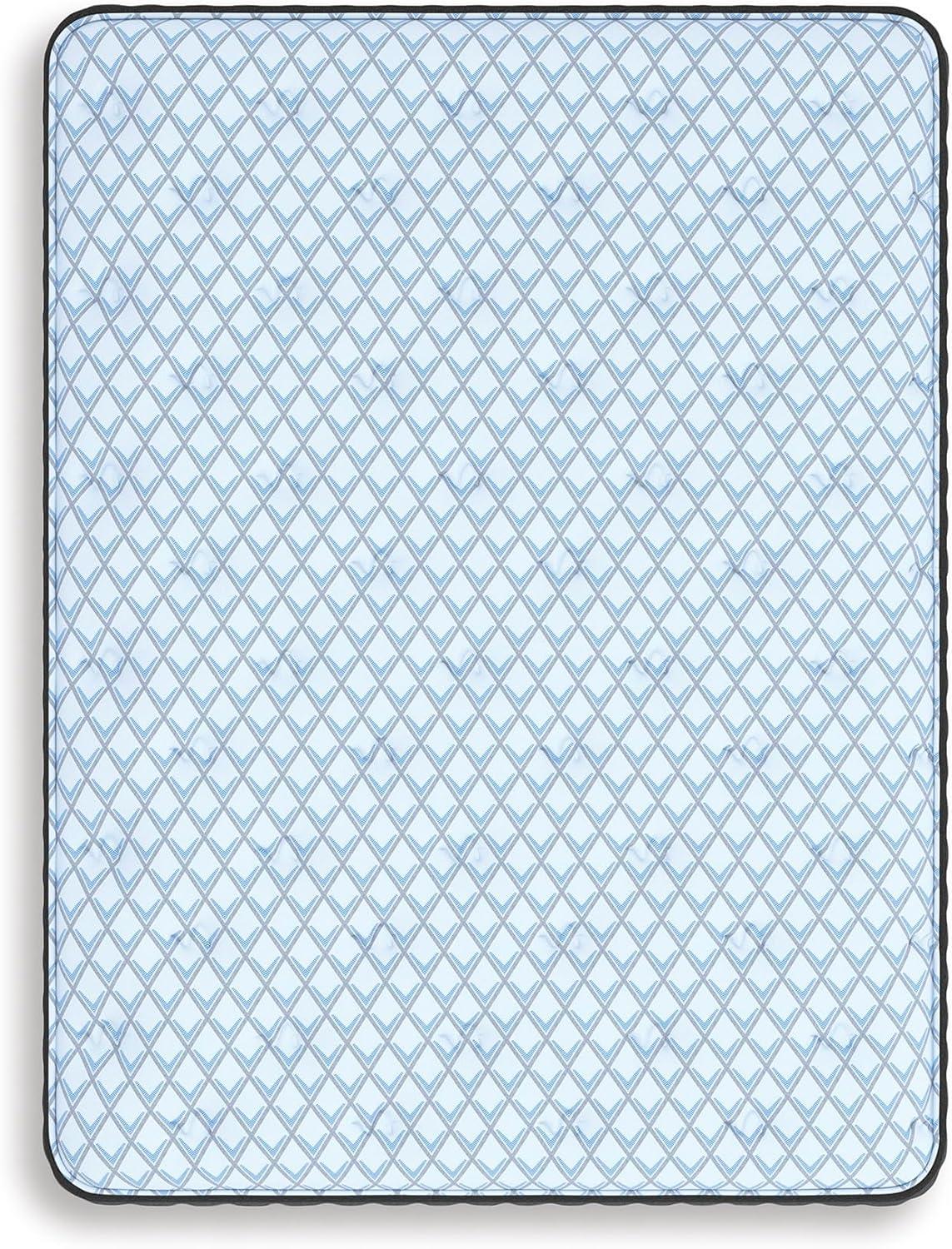 imageSignature Design By Ashley Destin Cove Plush Queen Hybrid Mattress Stretch Knit Cooling Cover Memory Foam Wrapped Coil Unit 60 W x 795 D x 15 H Blue15