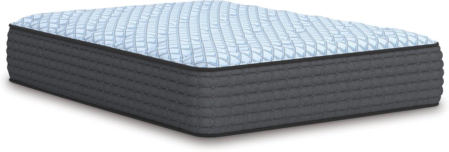 imageSignature Design By Ashley Destin Cove Plush Queen Hybrid Mattress Stretch Knit Cooling Cover Memory Foam Wrapped Coil Unit 60 W x 795 D x 15 H Blue15