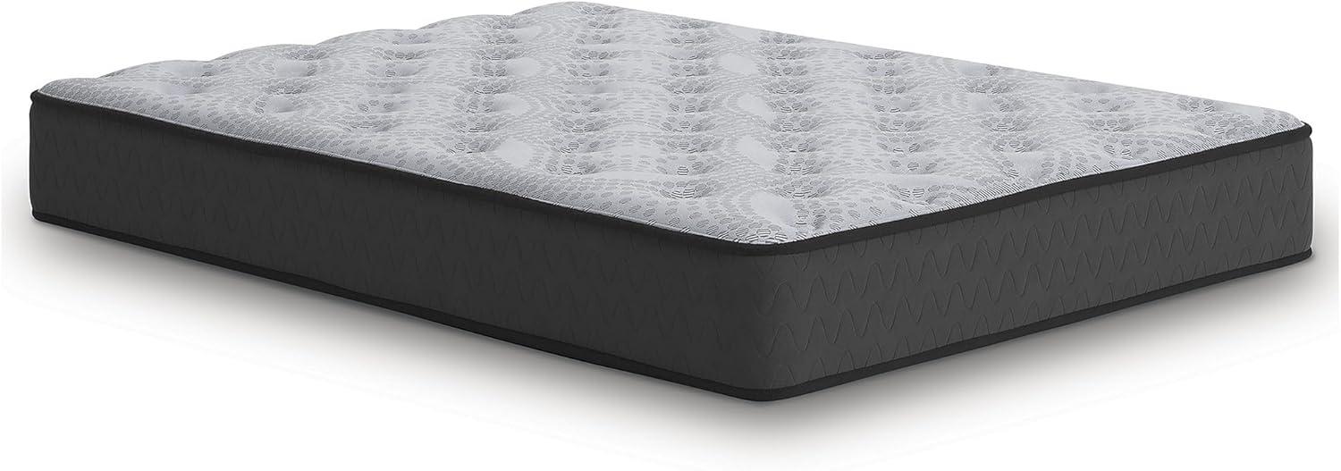 imageSignature Design By Ashley Destin Cove Plush Queen Hybrid Mattress Stretch Knit Cooling Cover Memory Foam Wrapped Coil Unit 60 W x 795 D x 15 H BlueQueen