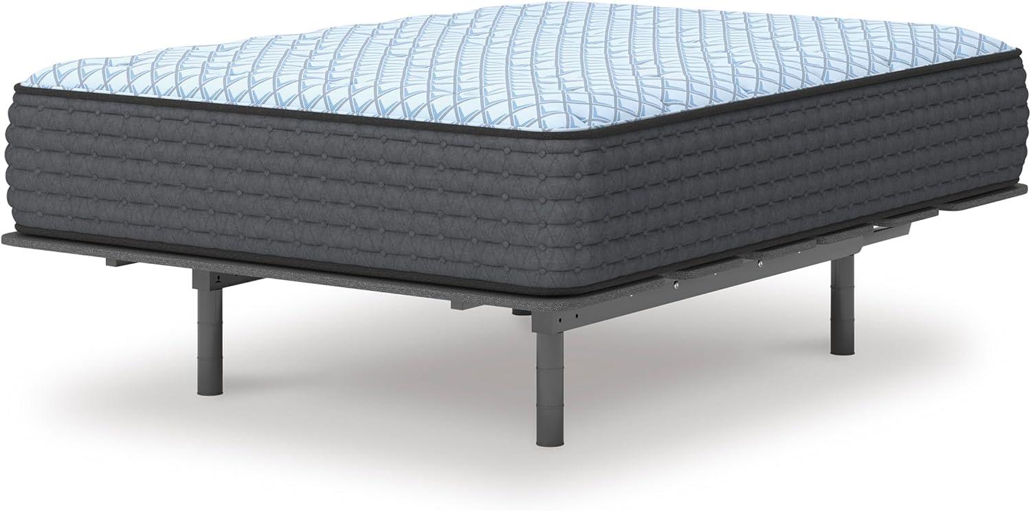 imageSignature Design By Ashley Destin Cove Plush Queen Hybrid Mattress Stretch Knit Cooling Cover Memory Foam Wrapped Coil Unit 60 W x 795 D x 15 H BlueQueen