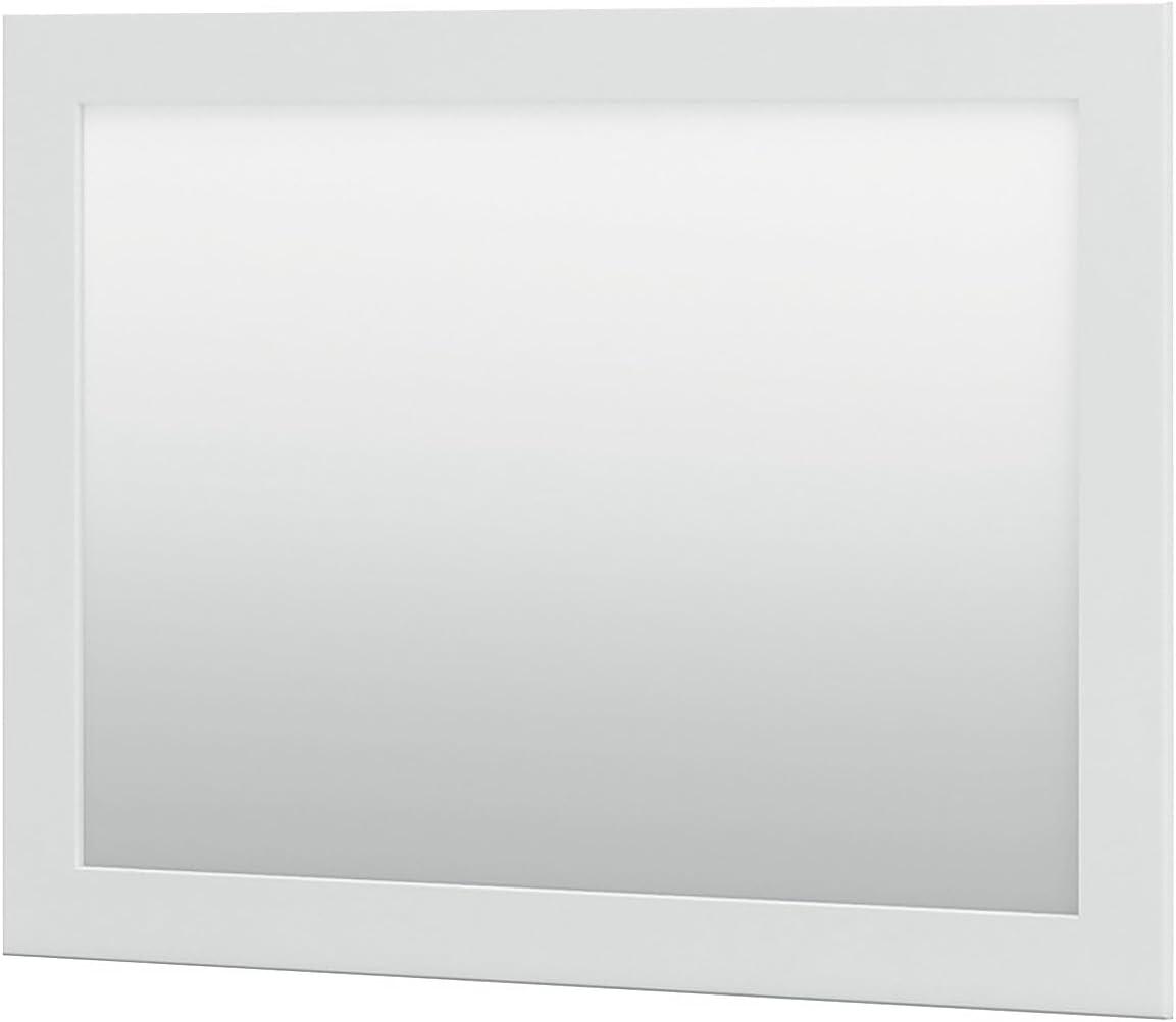 imageSignature Design by Ashley Bostwick Shoals Traditional Bedroom Mirror with Thick Frame White