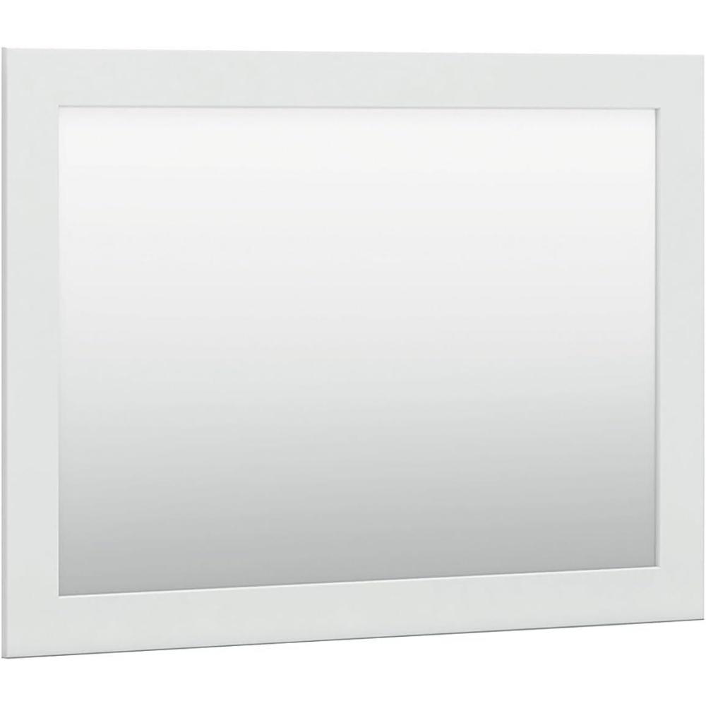 imageSignature Design by Ashley Bostwick Shoals Traditional Bedroom Mirror with Thick Frame White