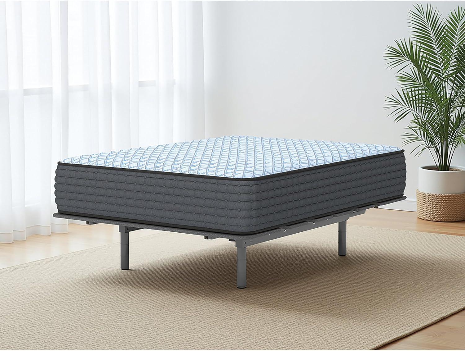 imageSignature Design by Ashley Destin Cove Firm Extra Firm 14 Inch Mattress with Low Motion Transfer and Temperature Regulating Mattress in a Box Queen