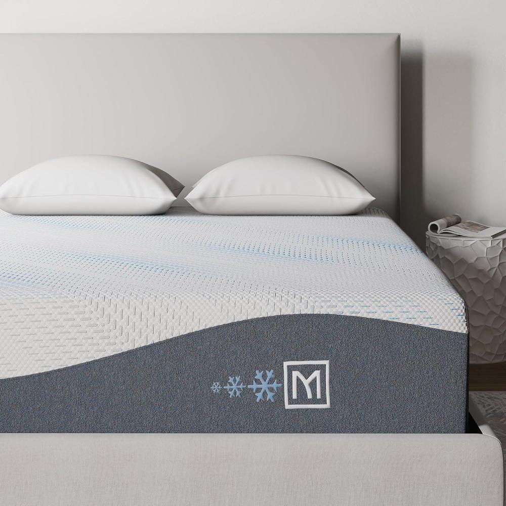 imageSignature Design by Ashley Millennium Luxury Plush Gel Latex Hybrid 15 Inch Mattress Queen WhiteCalifornia King