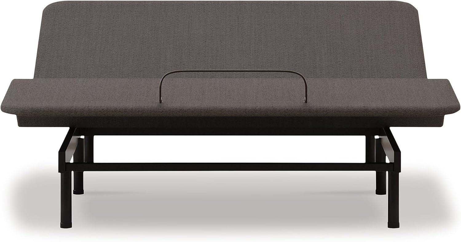 imageSignature Design by Ashley HeadFoot Model Good Traditional California King Adjustable Head amp Foot Base with USB Ports and Remote Control Charcoal