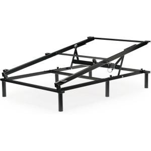 Signature Design by Ashley Elevate Traditional Adjustable Lift Kit for Power Base Support, Queen & Full, Gray