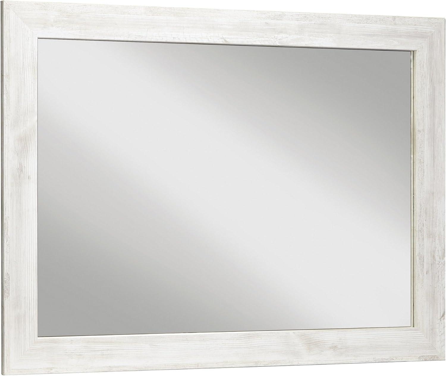imageSignature Design by Ashley Paxberry Traditional 6Drawer Dresser and Mirror with Safety Stop White