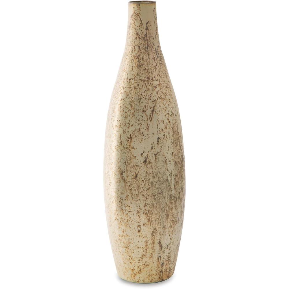 imageSignature Design by Ashley Plawite Vase Mercury Glass Vase with Antiqued Silvertone Finish for Faux and Dried Floral Arrangements 6 W x 6 D x 2113 H