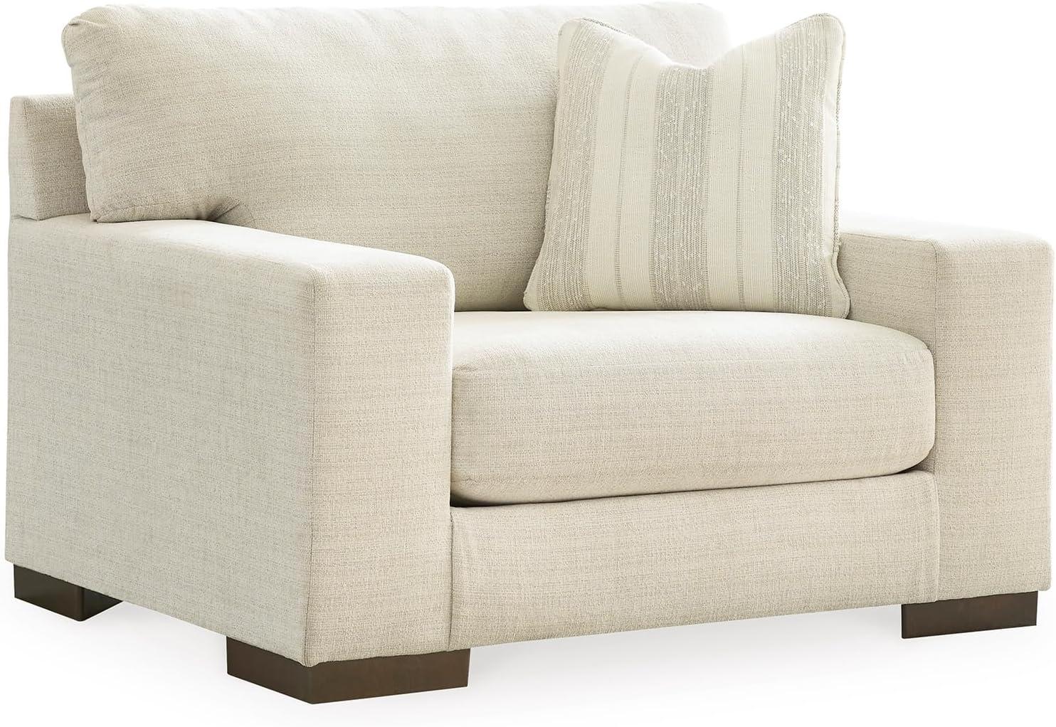 imageSignature Design by Ashley Vayda Contemporary Sofa for Living Room BeigeOff White
