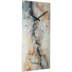 Signature Design by Ashley Teague Contemporary Wall Clock with Sawtooth Bracket for Hanging, Black & Gold(Gray & White)