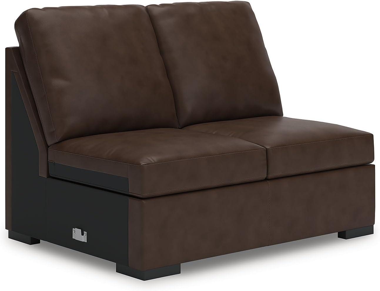 imageSignature Design by Ashley Jarreau Modern Sectional Sleeper Sofa Couch with Chaise Lounge Blue3Piece Sectional w Chaise Right