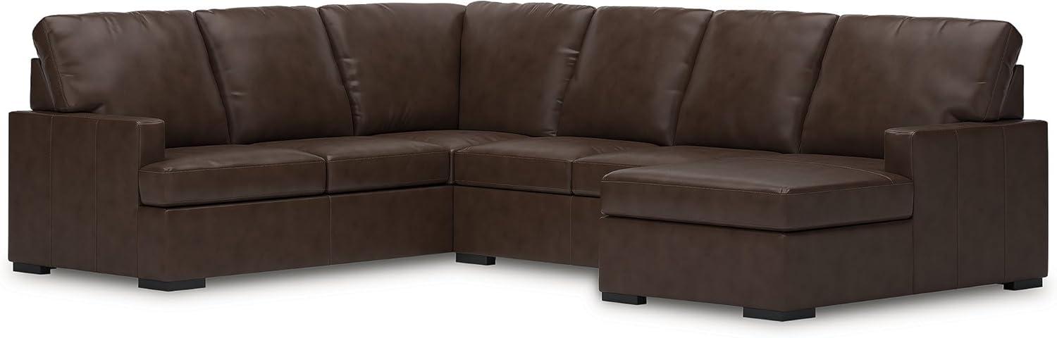 imageSignature Design by Ashley Jarreau Modern Sectional Sleeper Sofa Couch with Chaise Lounge Blue3Piece Sectional w Chaise Right