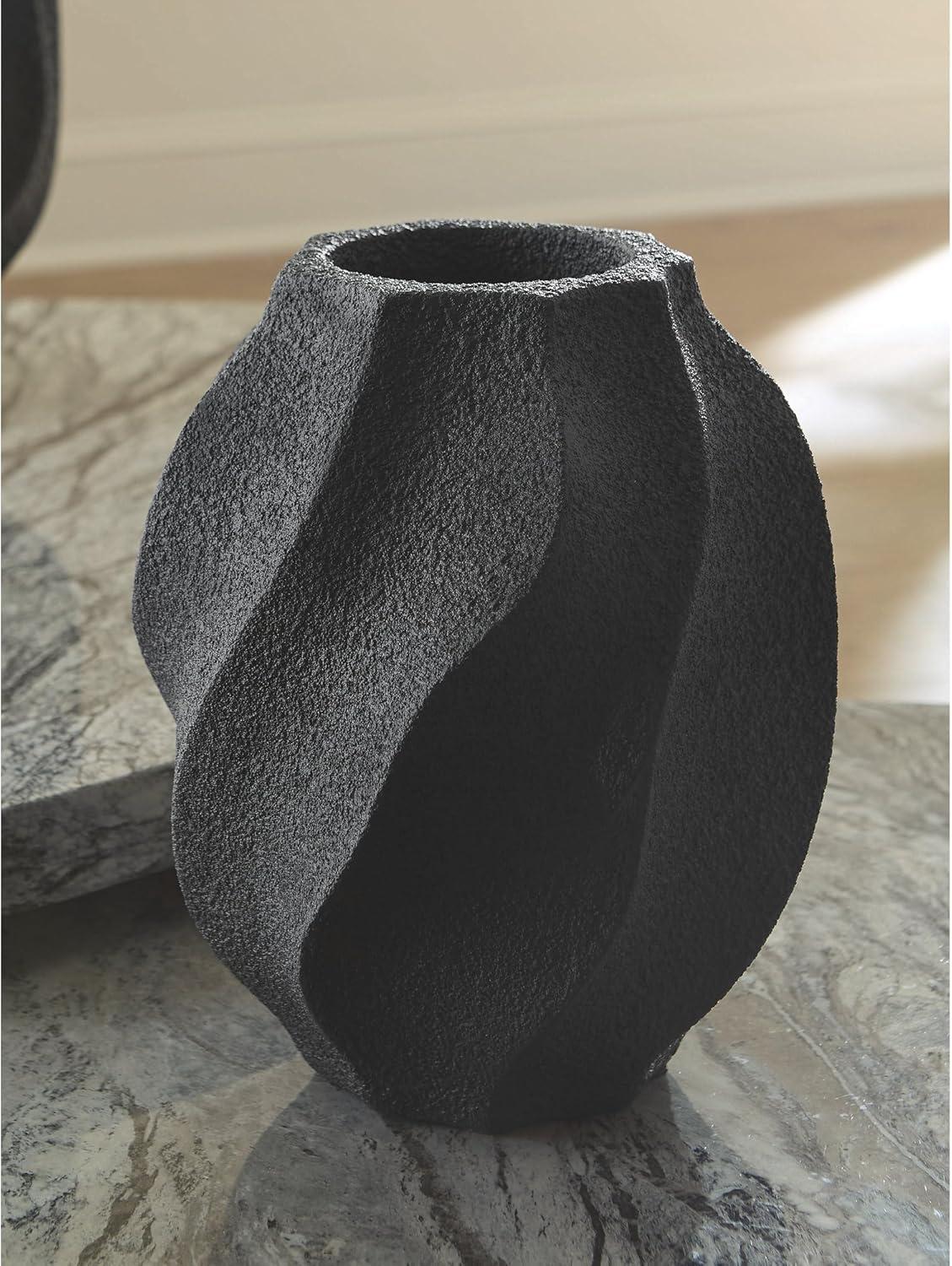 imageSignature Design by Ashley Judworth Casual Vase with Matte Finish BlackBlack