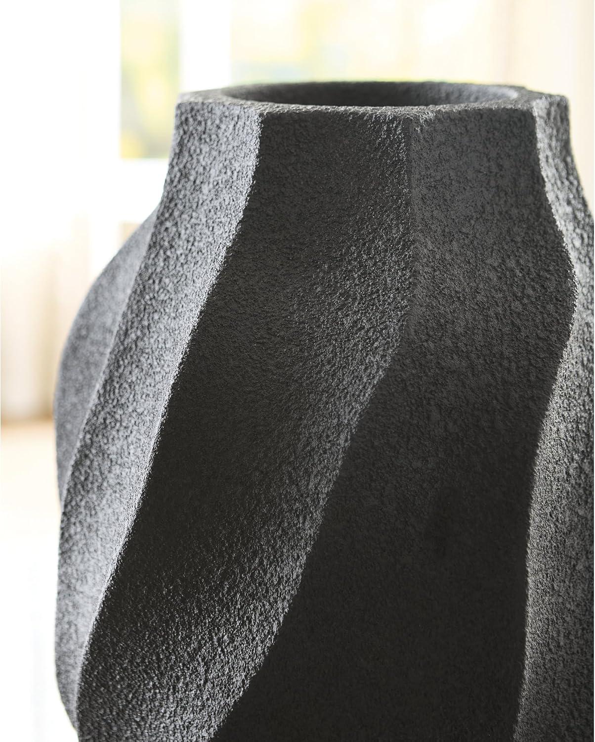 imageSignature Design by Ashley Judworth Casual Vase with Matte Finish BlackBlack