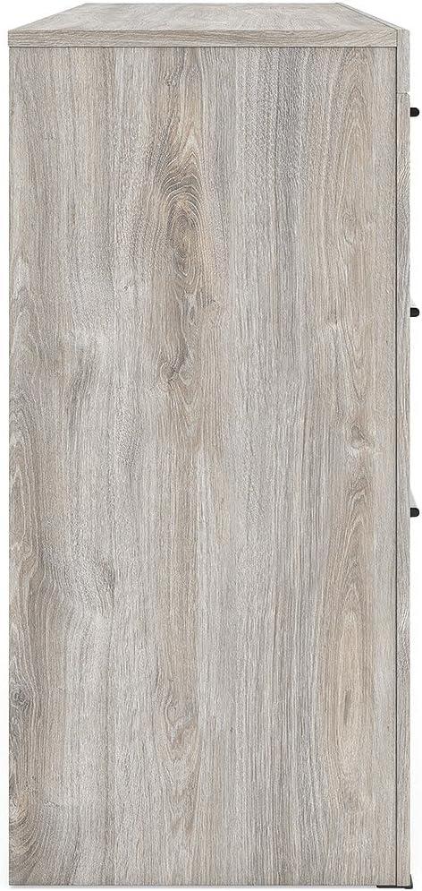 imageSignature Design by Ashley Ryderton Casual 6Drawer Dresser with Safety Stop Light GrayLight Gray