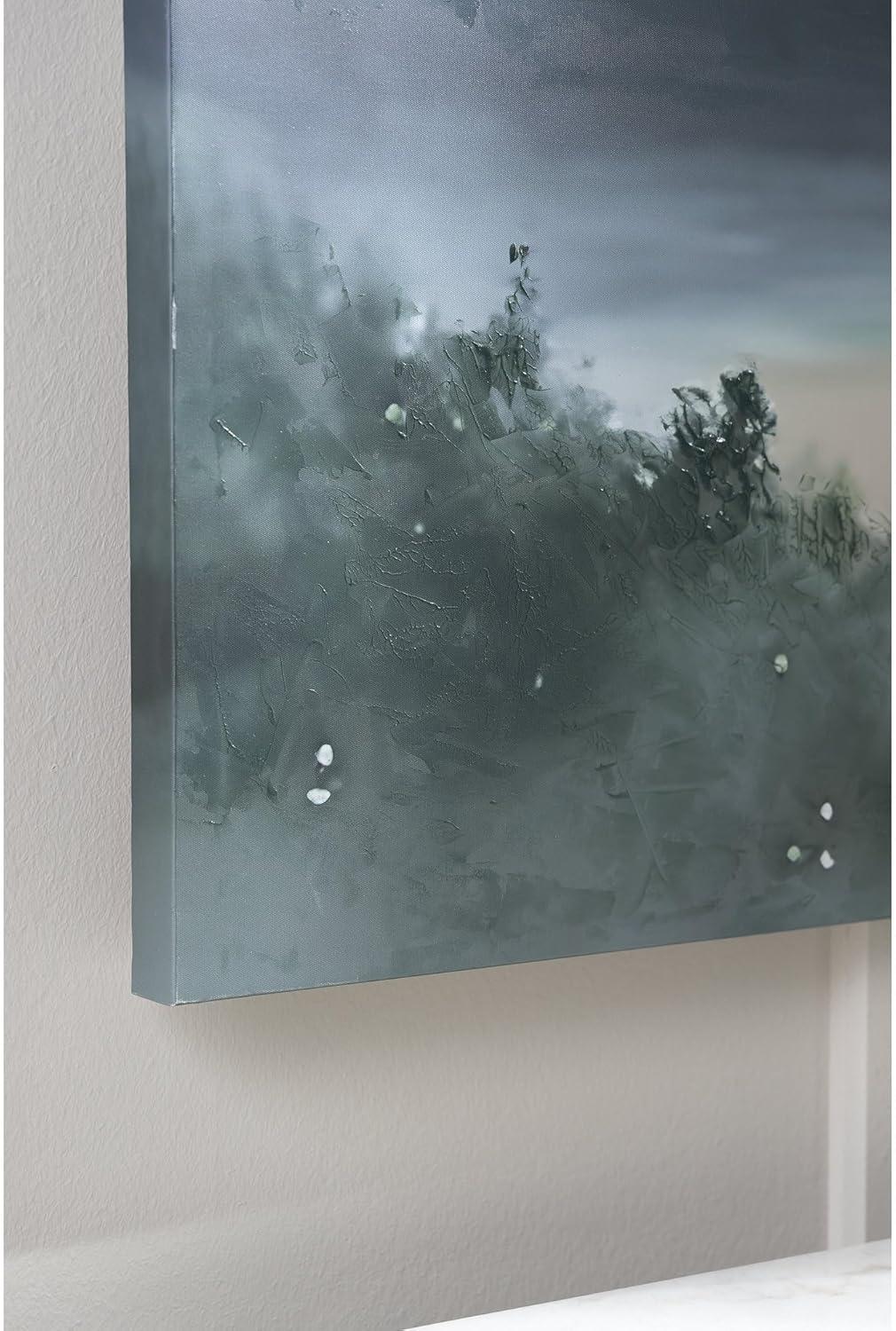 imageSignature Design by Ashley Vernmont Modern Landscape Wall Art 60 x 36 Inches Blue amp Green