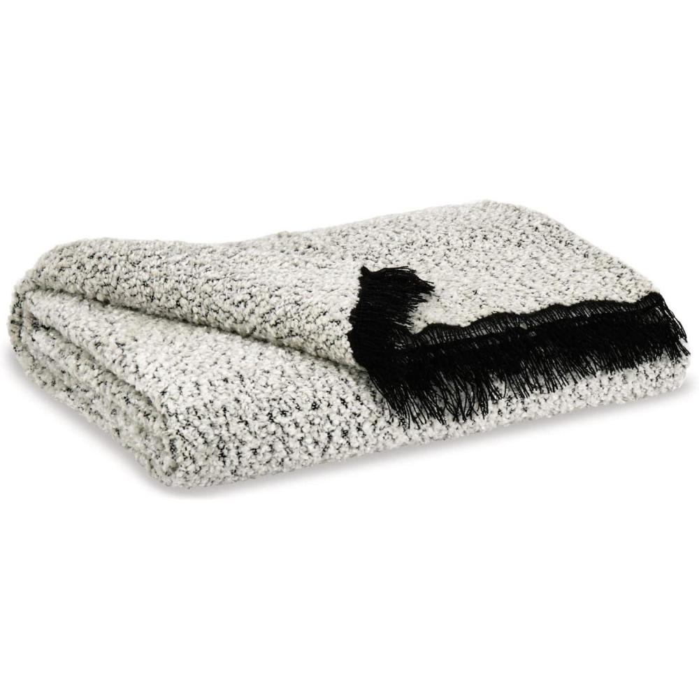 imageSignature Design by Ashley Leonita Coastal Throw Black ampWhite